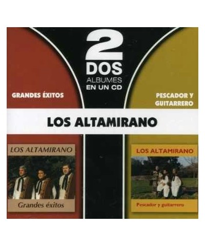 Los Altamirano DOS EN UNO-DOS EN UNO-GRANDES EXITOS & PESCADOR Y CD $5.17 CD