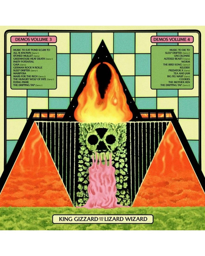 King Gizzard & The Lizard Wizard Demos Vol. 3 & Vol. 4 (Dead Pond Scum/2lp) Vinyl Record $15.96 Vinyl