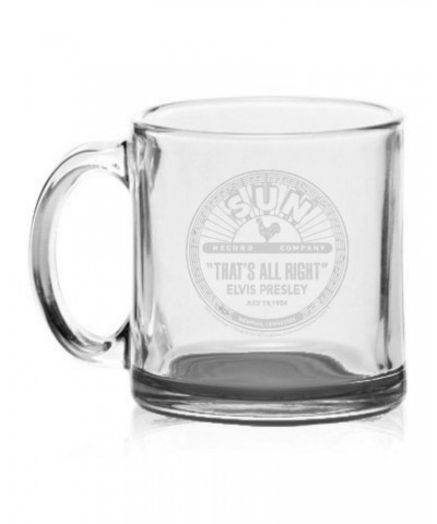 Elvis Presley That's All Right Label Laser Engraved Glass Mug $9.80 Drinkware