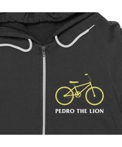 Pedro The Lion Yellow Bike Zip-Up Sweatshirt $17.20 Sweatshirts