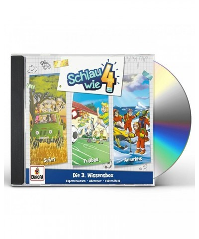 Schlau wie Vier 03/3ER WISSENS-BOX (FOLGEN 7-9) CD $10.00 CD