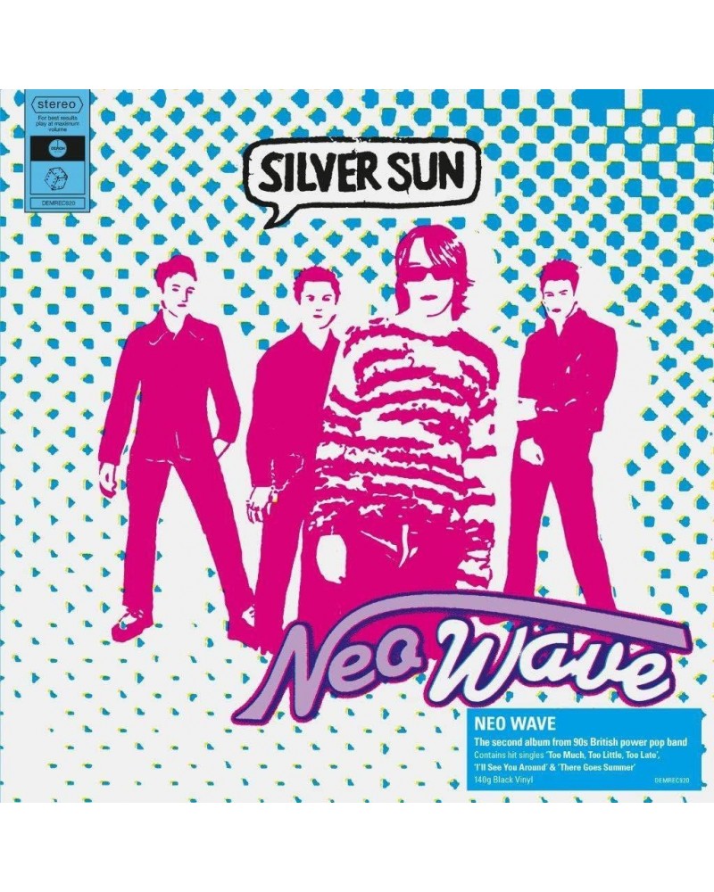 Silver Sun Neo Wave Vinyl Record $5.11 Vinyl