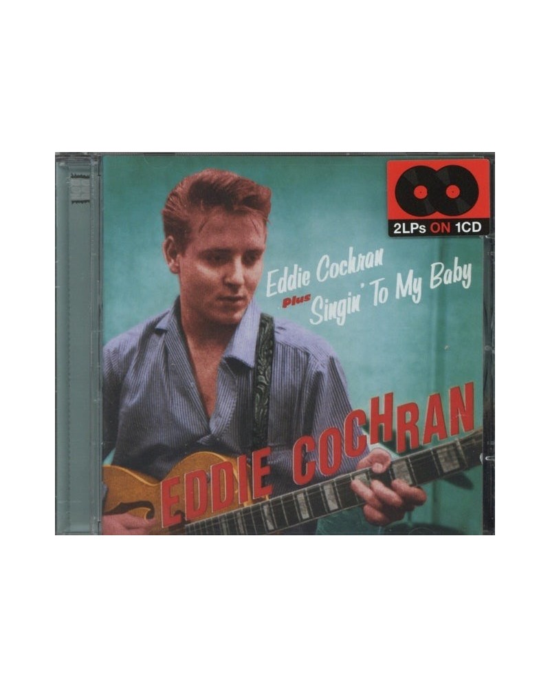 Eddie Cochran CD - Eddie Cochran + Singin' To My Baby $8.82 CD