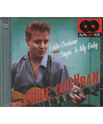 Eddie Cochran CD - Eddie Cochran + Singin' To My Baby $8.82 CD