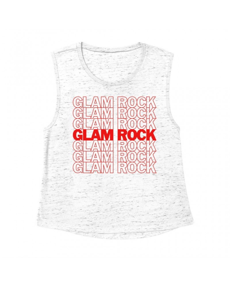 Music Life - Glam Rock Music Life Muscle Tank | Glam Rock On Repeat Music Life Shirt $10.42 Shirts