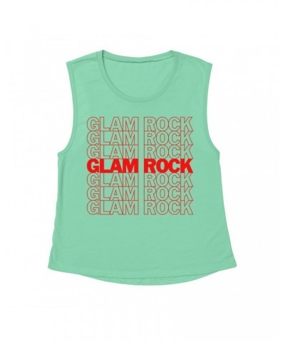 Music Life - Glam Rock Music Life Muscle Tank | Glam Rock On Repeat Music Life Shirt $10.42 Shirts