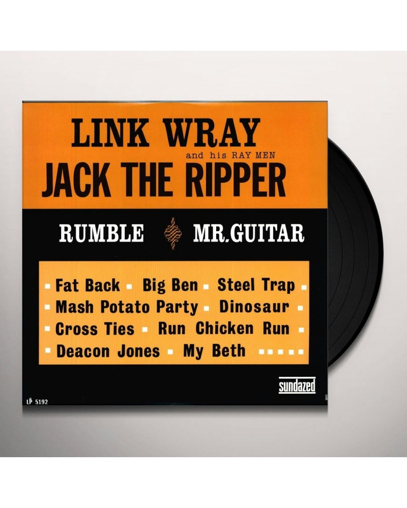 Link Wray Jack The Ripper Vinyl Record $9.18 Vinyl