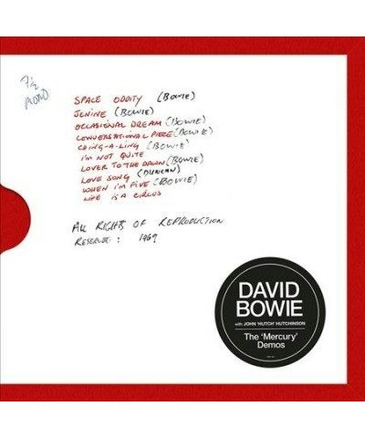 David Bowie Mercury Demos Vinyl Record $14.40 Vinyl