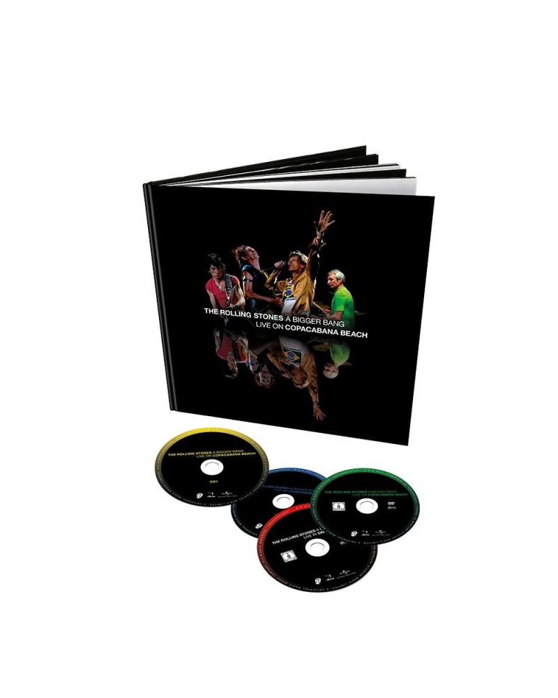 The Rolling Stones A Bigger Bang Live On Copacabana Beach 2DVD/2CD Deluxe Edition $30.99 CD