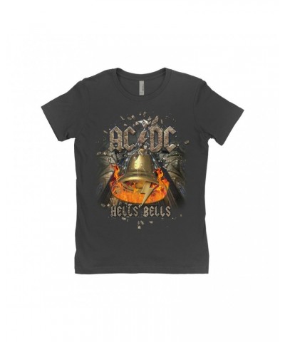 AC/DC Ladies' Boyfriend T-Shirt | Hells Bells Adelaide Shirt $8.73 Shirts