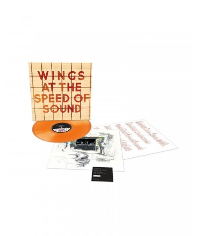 Paul McCartney At The Speed Of Sound - Limited Edition - Orange LP (Vinyl) $15.00 Vinyl