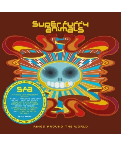 Super Furry Animals RINGS AROUND THE WORLD (X) 20TH ANNIVERSARY/3CD) CD $13.65 CD