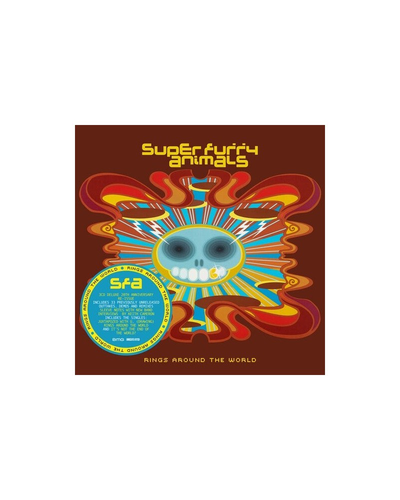 Super Furry Animals RINGS AROUND THE WORLD (X) 20TH ANNIVERSARY/3CD) CD $13.65 CD