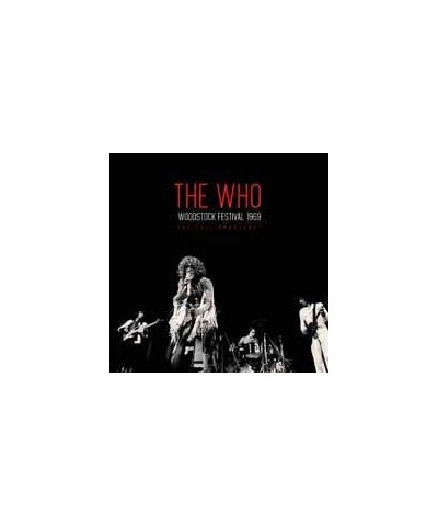 The Who LP - Woodstock Festival 1969 (Vinyl) $14.99 Vinyl