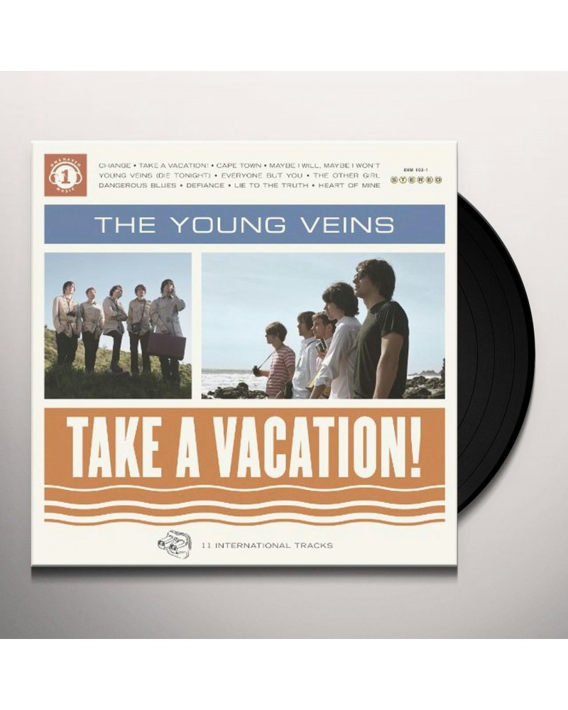 The Young Veins TAKE A VACATION Vinyl Record $6.84 Vinyl