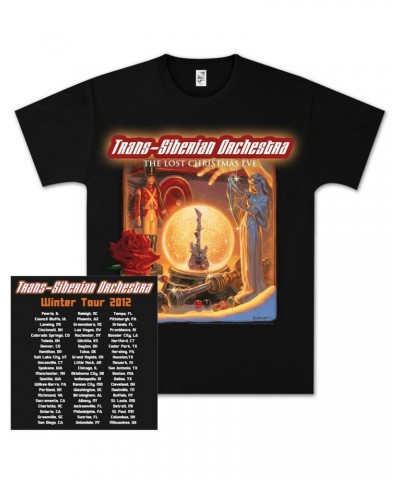 Trans-Siberian Orchestra The Lost X-Mas Eve Tour T-Shirt $11.40 Shirts