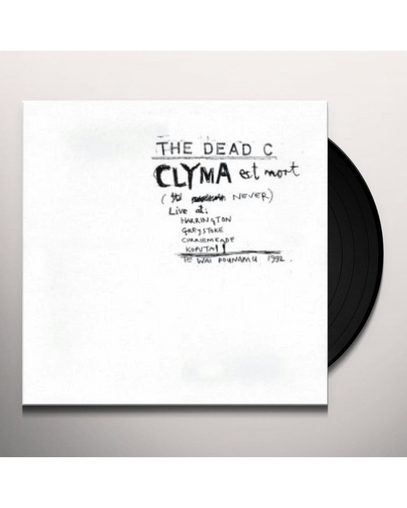 The Dead C CLYMA EST MORT & TENTATIVE POWER Vinyl Record $12.45 Vinyl