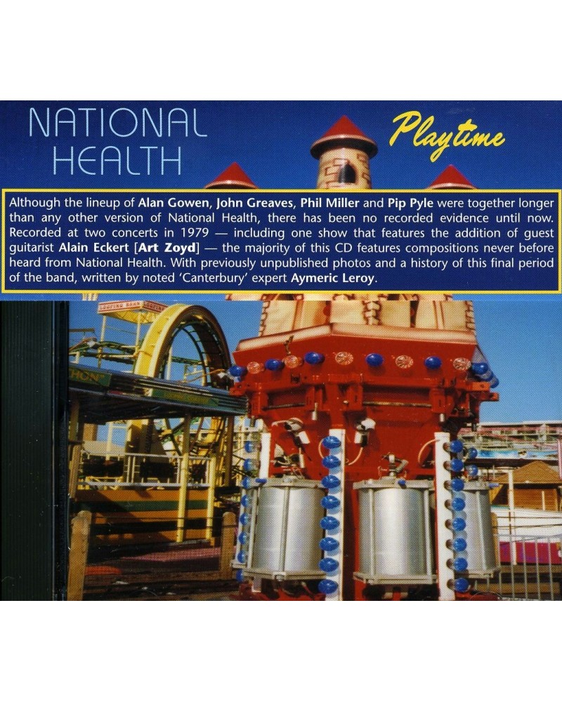 National Health PLAYTIME CD $6.88 CD