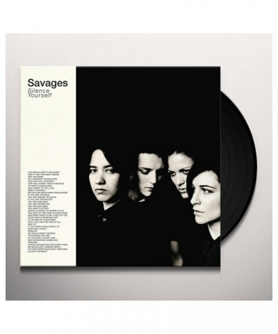 Savages Silence Yourself Vinyl Record $9.40 Vinyl