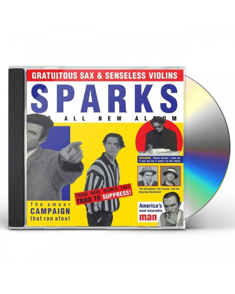 Sparks Gratuitous sax & senseless violins CD $12.04 CD