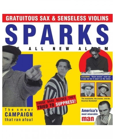 Sparks Gratuitous sax & senseless violins CD $12.04 CD