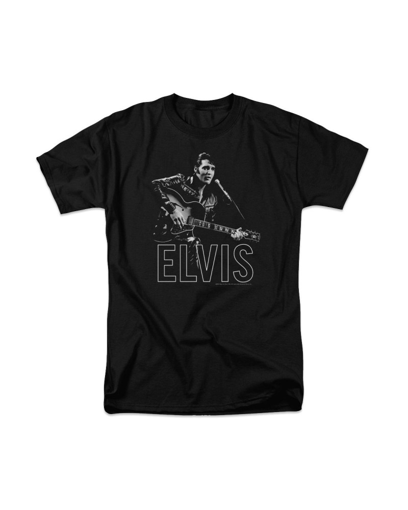 Elvis Presley Guitar In Hand T-Shirt $9.25 Shirts