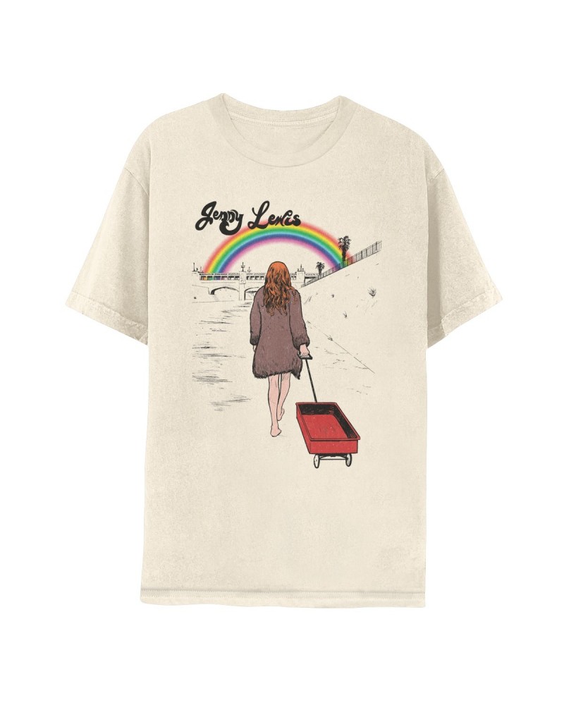 Jenny Lewis "Rabbit Fur Coat" Tee - Natural $7.75 Shirts